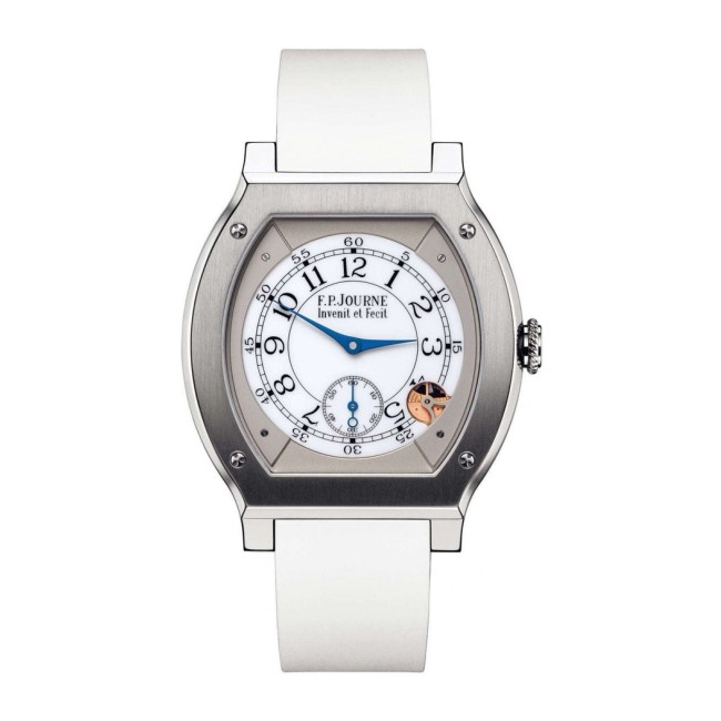 F.P.Journe 40mm élégante 48 Titanium Men's Watch White strap Titanium