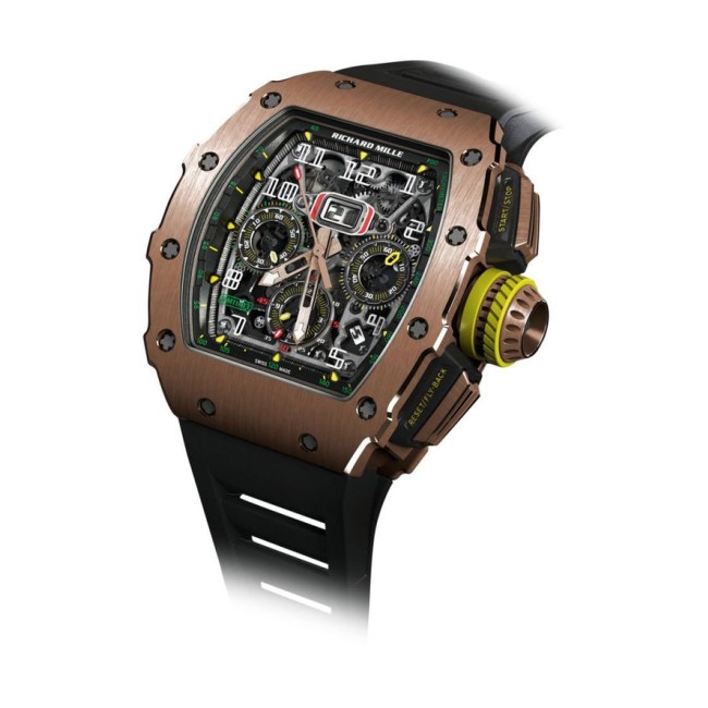 Richard Mille RM 11-03 Automatic Winding Flyback Chronograph Men's watch Red Gold