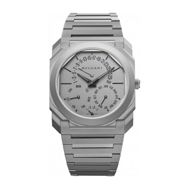 Bvlgari Octo Finissimo Perpetual Calendar Titanium Men's Watch 103200