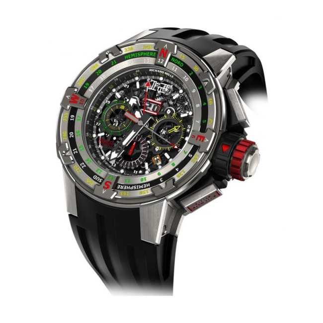 Richard Mille RM 60-01 Automatic Winding Flyback Chronograph Regatta Men's watch Titanium