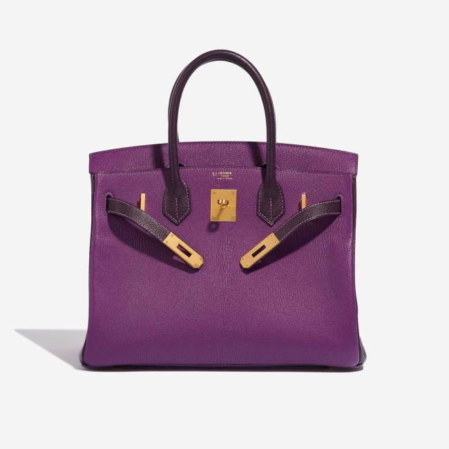 Birkin HSS 30 Chèvre Mysore Anémone / Raisin