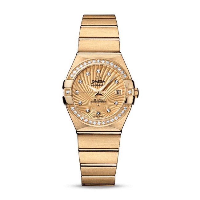 Omega Co-Axial Chronometer 27 mm Woman's watch 123.55.27.20.58.001