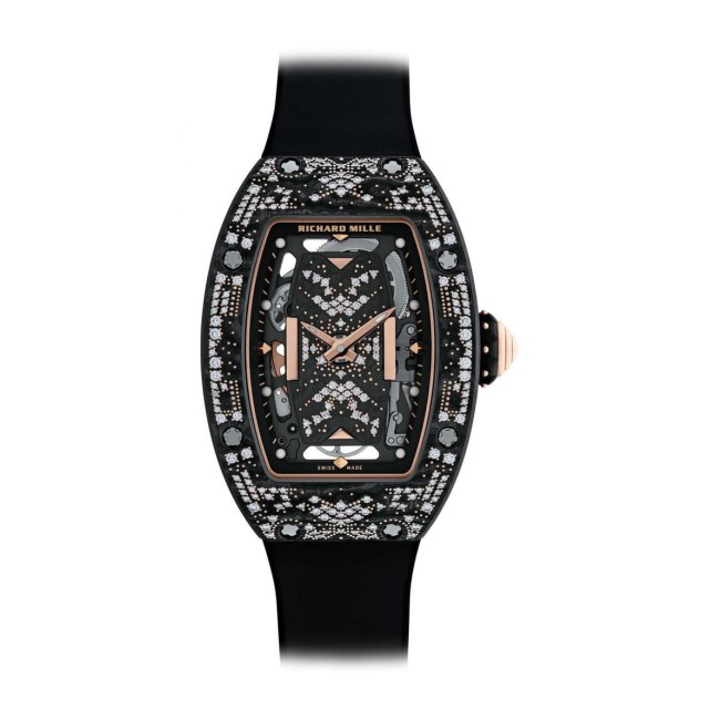 Richard Mille RM 07-01 Intergalactic Misty Night Men's watch Carbon,Red Gold